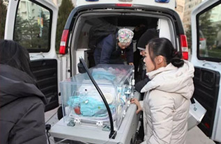 麦盖提县妇婴监护型护送